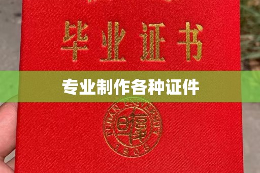 永丰专业制作各种证件
