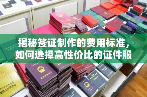 永丰揭秘签证制作的费用标准，如何选择高性价比的证件服务