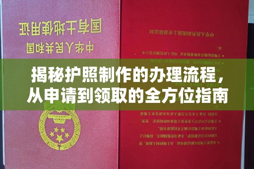 永丰揭秘护照制作的办理流程，从申请到领取的全方位指南