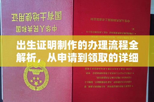 永丰出生证明制作的办理流程全解析，从申请到领取的详细指南