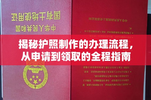 永丰揭秘护照制作的办理流程，从申请到领取的全程指南